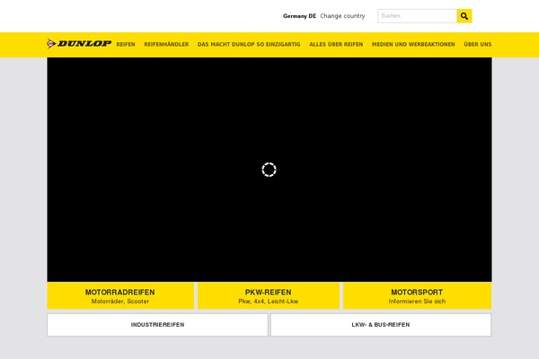 Motor website example screenshot