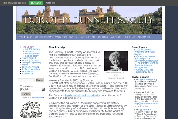 dunnettcentral.org site used Dds