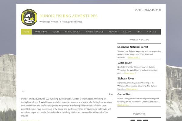 dunoirfishing.com site used Metro Pro