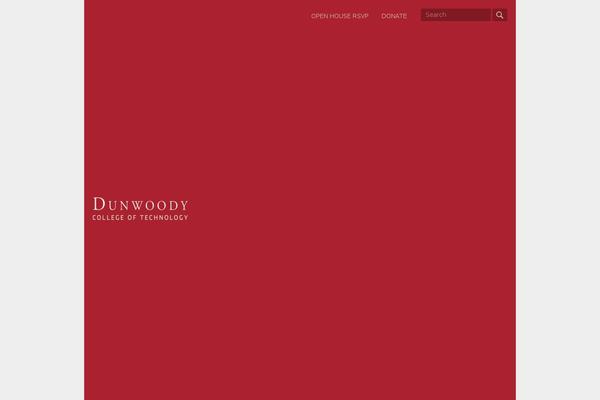 dunwoody.edu site used Dunwoody-upgrade