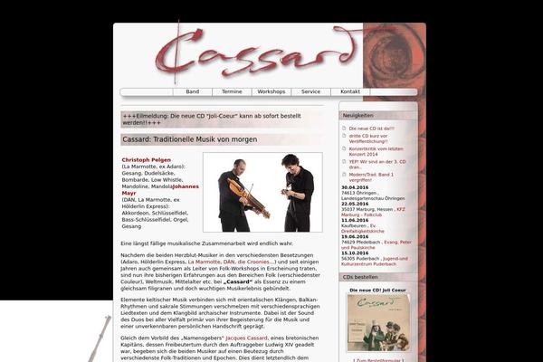 Site using Audio Player plugin