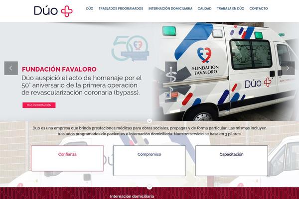 Avada theme site design template sample