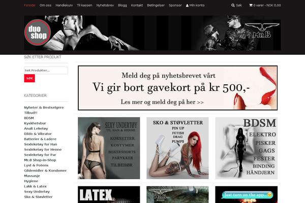 duoshop.no site used Gyldenpris