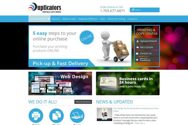 duplicators.ca site used Duplicators