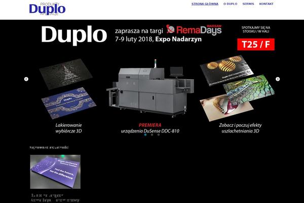 duplopolska.pl site used Duplo