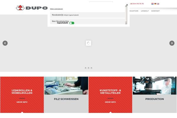 dupo.de site used Dupo-child