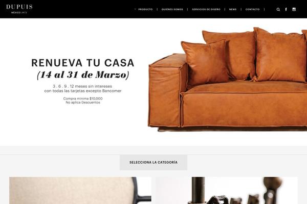 dupuis theme websites examples