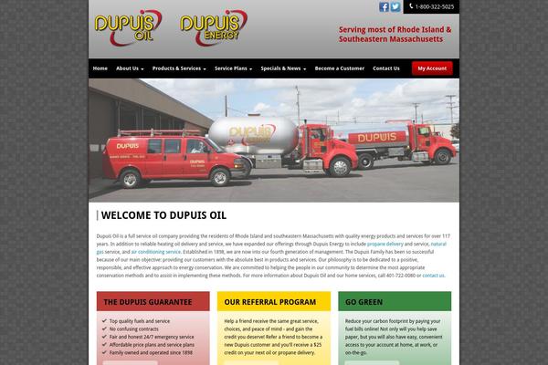 dupuisenergy.com site used Dupuis