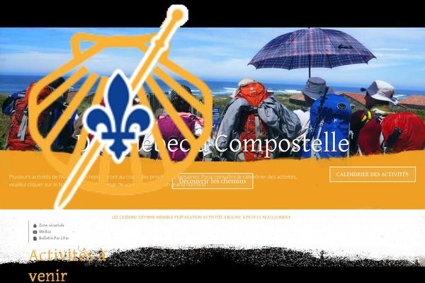 duquebecacompostelle.org site used Compostelle