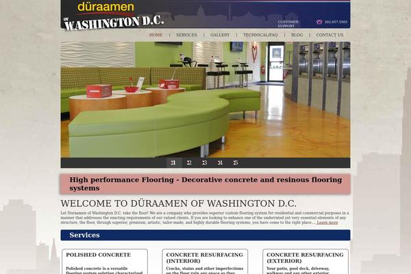 Twenty Twelve theme site design template sample