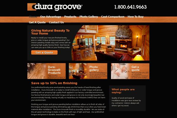 duragroove.com site used Bevelwise-responsive