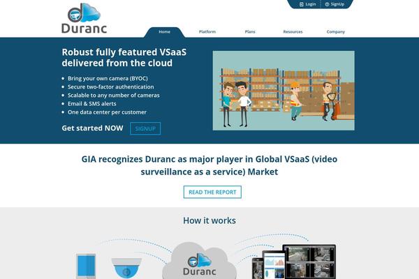duranc.com site used Builder-duranc