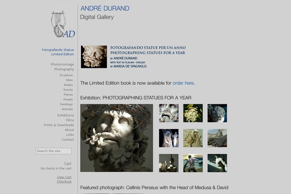 durand-digitalgallery.com site used Adagio