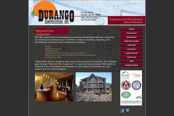 durangoinc.com site used Durango