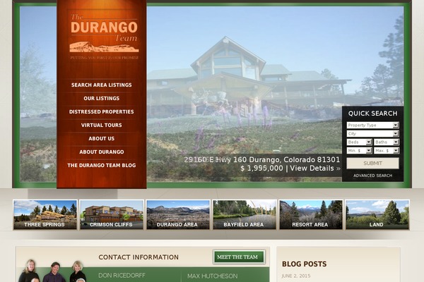 durangorealproperty.com site used Durangorealtyproperty