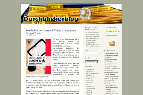 durchblickerblog.de site used Relaxation_3column_2