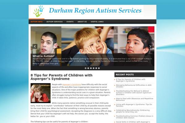 durham-autism.org site used Creativity