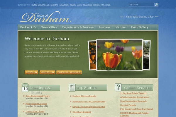 durhamme.com site used Durham