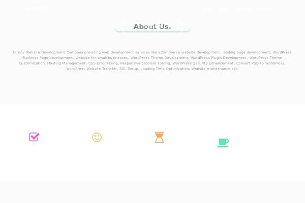 Veecard theme websites examples