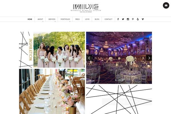 Divi theme site design template sample