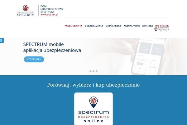 dus.net.pl site used Insurance-agency-child