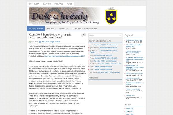 duseahvezdy.cz site used Onlinemagazine