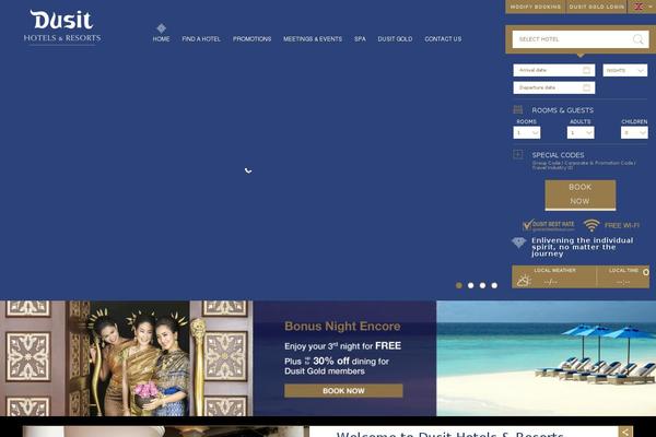 dusit.com site used Dusit-global