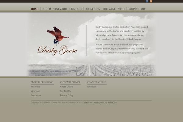 duskygoose.com site used Dusky-goose