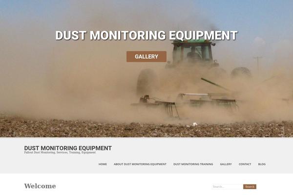 dust-monitoring-equipment.com site used SKT White