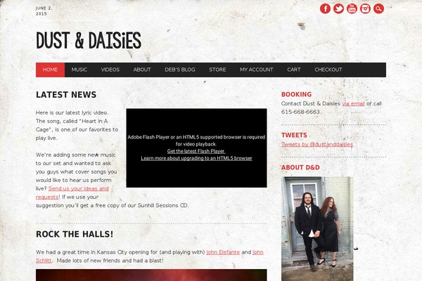 dustanddaisies.com site used The Newswire