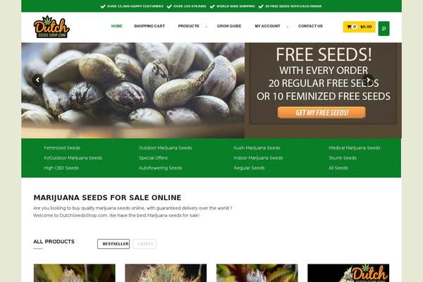 dutchseedsshop.com site used Dutch-seeds-shop-v2