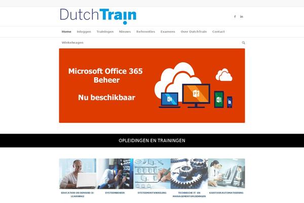 dutchtrain.nl site used Enfold