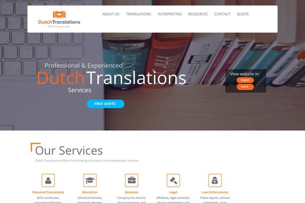 dutchtranslations.com.au site used Perada