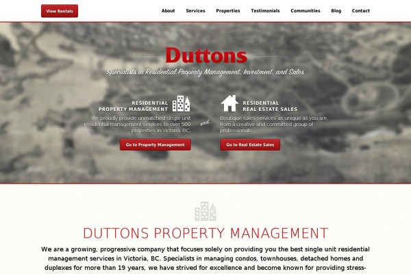 duttons.com site used Duttons-clover