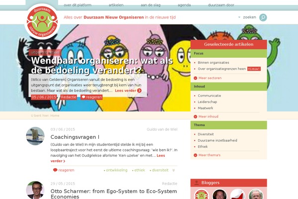 duurzaamnieuworganiseren.nl site used Dno