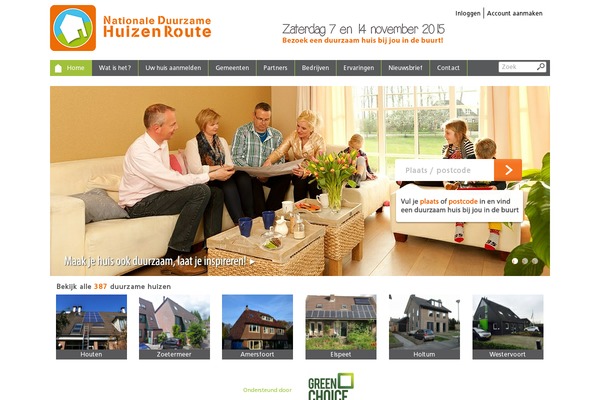 duurzamehuizenroute.nl site used Astra-realine