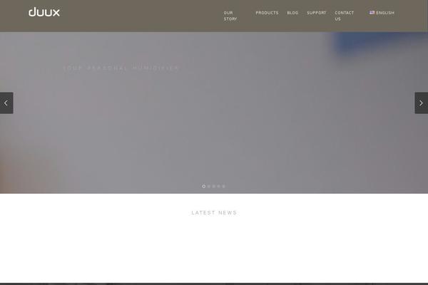 Story theme site design template sample