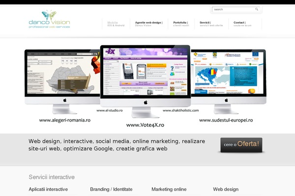 dv-web-design.ro site used Theme1113