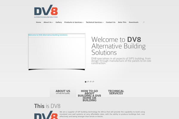 Nova theme site design template sample