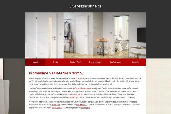 dvereazarubne.cz site used Prum