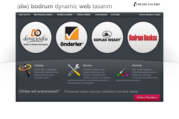 dw.com.tr site used Bodrum