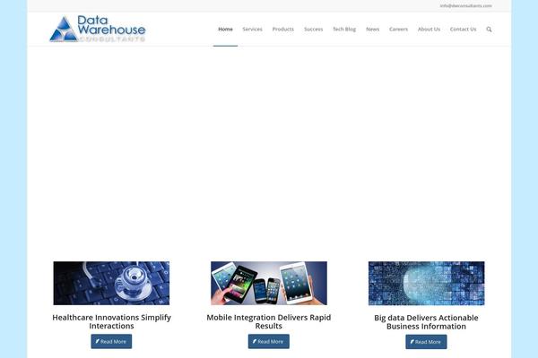 Enfold theme site design template sample