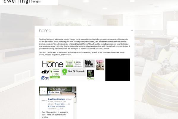 Delight theme site design template sample