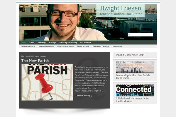 dwightfriesen.com site used Wyntonmagazine