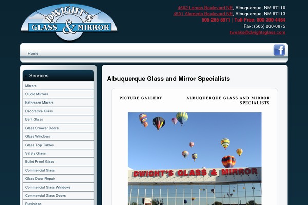dwightsglass.com site used Dwight-new