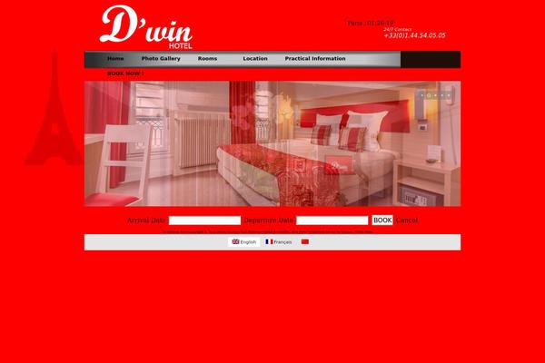 dwinhotel.com site used Hotelpress_single