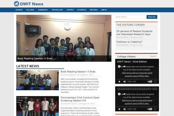 Site using Sharify Social Share Buttons plugin