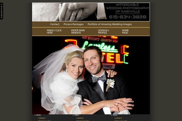 Prophoto4 theme site design template sample