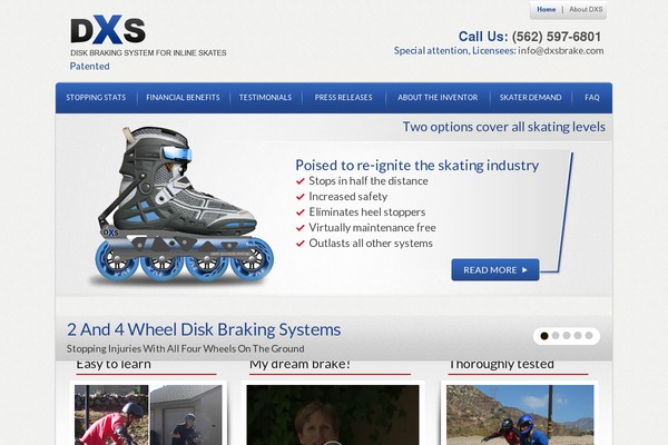 dxsbrake.com site used Dxs