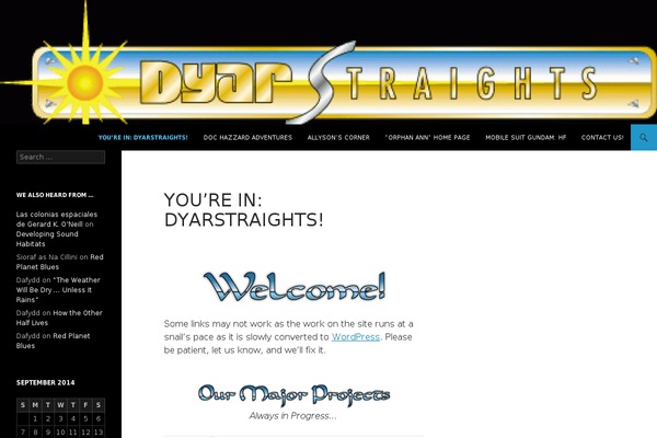 Twenty Fourteen theme site design template sample